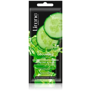 Lirene Masks Cucumber Lemonade masque purifiant visage 7 ml