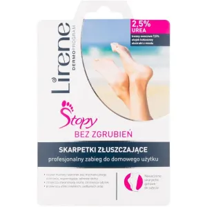 Lirene Foot Care chaussettes exfoliantes pour adoucir et hydrater la peau des pieds (2,5% Urea)