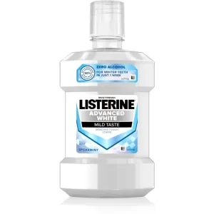 Listerine Advanced White Mild Taste bain de bouche blanchissant 1000 ml