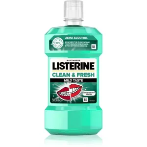 Listerine Clean & Fresh bain de bouche contre les caries 500 ml