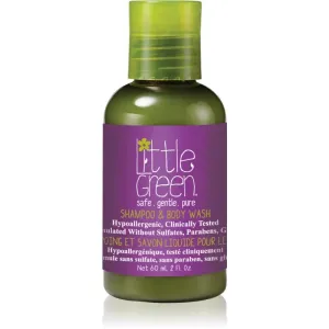 Little Green Kids shampoing et gel de douche 2 en 1 pour enfant 60 ml