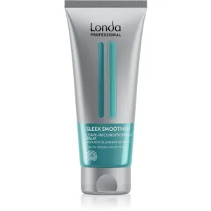 Londa Professional Sleek Smoother Leave-In Conditioning Balm après-shampoing sans rinçage pour cheveux secs et abîmés 200 ml