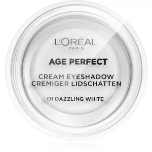 L’Oréal Paris Age Perfect Cream Eyeshadow fard à paupières crème teinte 01 - Dazzling white 4 ml