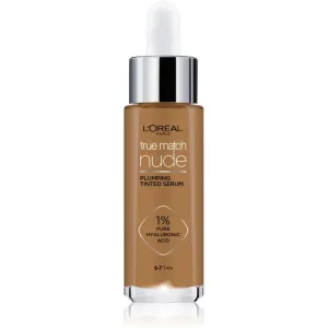 L’Oréal Paris True Match Nude Plumping Tinted Serum sérum pour un teint unifié teinte 6-7 Tan 30 ml