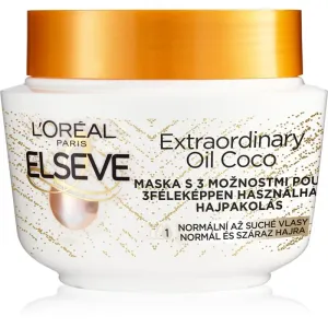 L’Oréal Paris Elseve Extraordinary Oil Coconut masque nourrissant pour les cheveux normaux à secs avec huile de noix de coco 300 ml #111888