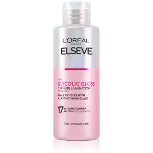 L’Oréal Paris Elseve Glycolic Gloss masque cheveux pour lisser et régénérer les cheveux abîmés 200 ml