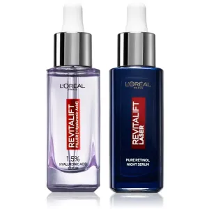 L’Oréal Paris Revitalift ensemble (pour hydrater la peau et réduire l'apparence des pores)