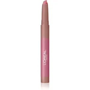 L’Oréal Paris Infaillible Matte Lip Crayon rouge à lèvres forme crayon effet mat teinte 102 Caramel Blondie 2.5 g