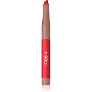 L’Oréal Paris Infaillible Matte Lip Crayon rouge à lèvres forme crayon effet mat teinte 111 Little Chili 2.5 g