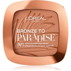 L’Oréal Paris Bronze To Paradise bronzer teinte 02 Baby One More Tan 9 g