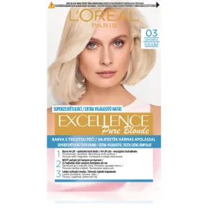 L’Oréal Paris Excellence Creme coloration cheveux teinte 03 Ultra Light Ash Blonde 1 pcs