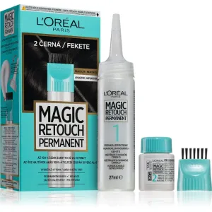 L’Oréal Paris Magic Retouch Permanent coloration pour cacher les racines avec applicateur teinte 2 BLACK 1 pcs