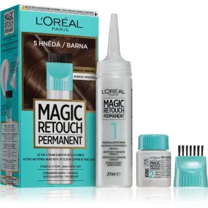 L’Oréal Paris Magic Retouch Permanent coloration pour cacher les racines avec applicateur teinte 5 BROWN