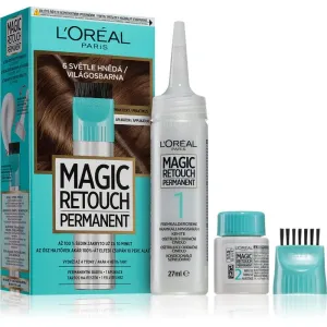 L’Oréal Paris Magic Retouch Permanent coloration pour cacher les racines avec applicateur teinte 6 LIGHT BROWN