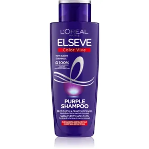 L’Oréal Paris Elseve Color-Vive Purple shampoing neutralisant les reflets jaunes 200 ml