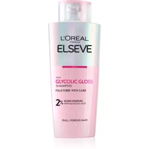 L’Oréal Paris Elseve Glycolic Gloss shampoing revitalisant pour redonner de l’éclat aux cheveux ternes 200 ml