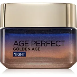 L’Oréal Paris Age Perfect Golden Age crème de nuit anti-rides pour peaux matures 60+ 50 ml #110590