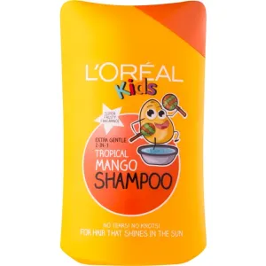 L’Oréal Paris Kids shampoing et après-shampoing 2 en 1 pour enfant Tropical Mango 250 ml