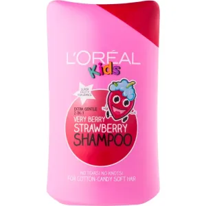L’Oréal Paris Kids shampoing et après-shampoing 2 en 1 pour enfant Very Berry Strawberry 250 ml