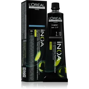 L’Oréal Professionnel Inoa coloration cheveux permanente sans ammoniaque teinte 2.10 60 ml
