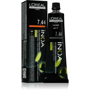 L’Oréal Professionnel Inoa coloration cheveux permanente sans ammoniaque teinte 7.44 60 ml