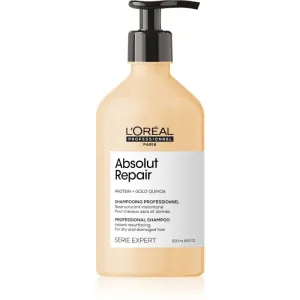 L’Oréal Professionnel Serie Expert Absolut Repair shampoing régénérateur en profondeur pour cheveux secs et abîmés 500 ml