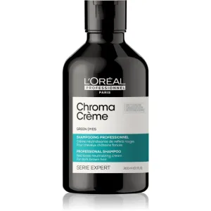 L’Oréal Professionnel Serie Expert Chroma Crème correcteur de couleur qui neutralise les tons rouges pour cheveux foncés 300 ml
