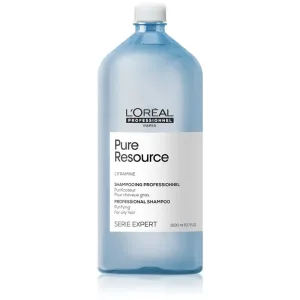L’Oréal Professionnel Serie Expert Pure Resource shampoing nettoyant en profondeur pour cheveux gras 1500 ml