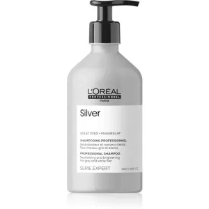 L’Oréal Professionnel Serie Expert Silver shampooing argent pour cheveux gris 500 ml