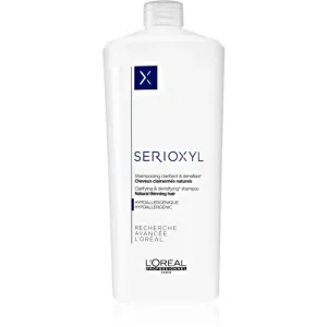 L’Oréal Professionnel Serioxyl Natural Thinning Hair shampoing purifiant pour cheveux clairsemés naturels 1000 ml