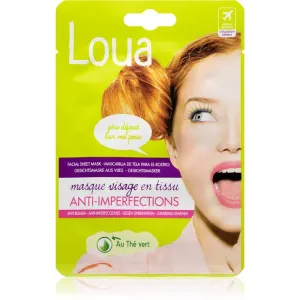 Loua Anti-Blemish Face Mask masque tissu purifiant 23 ml