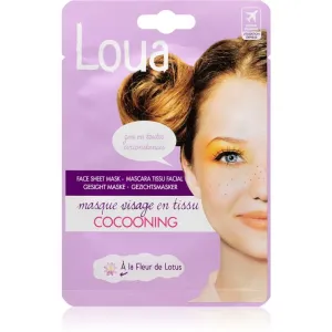 Loua Cocooning Face Mask masque en tissu anti-stress 23 ml