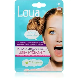 Loua Ulltra-Moisturising Face Mask masque nourrissant en tissu 23 ml