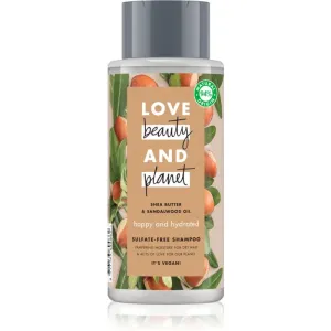 Love Beauty & Planet Happy and Hydrated shampoing pour cheveux secs 400 ml