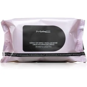 MAC Cosmetics Gently Off Wipes + Micellar Water lingettes démaquillantes 30 pcs