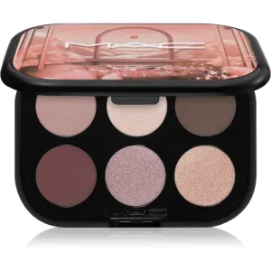 MAC Cosmetics Connect In Colour Eye Shadow Palette 6 shades palette de fards à paupières teinte Embedded In Burgundy 6,25 g