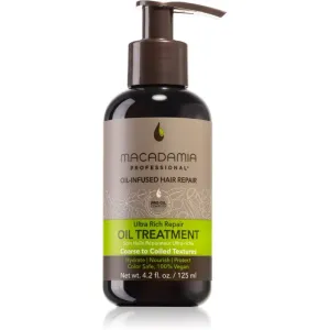 Macadamia Natural Oil Ultra Rich Repair soin à l'huile pour cheveux abîmés et fragiles 125 ml