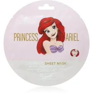 Mad Beauty Disney Princess Ariel masque hydratant en tissu avec effets apaisants 25 ml
