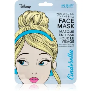 Mad Beauty Disney Princess Cinderella masque tissu brillance et vitalité 25 ml