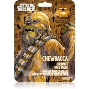 Mad Beauty Star Wars Chewbacca masque hydratant en tissu à l'huile de coco 25 ml