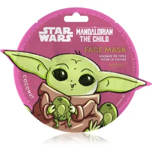 Mad Beauty Star Wars The Mandalorian The Child masque tissu à la noix de coco 25 ml