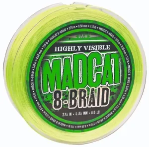 MADCAT 8-Braid Hi Vis Yellow 0,50 mm 52,2 kg 270 m
