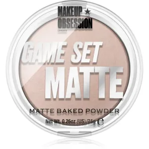 Makeup Obsession Game Set Matte poudre cuite matifiante teinte Cabo 7.5 g