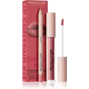 Makeup Revolution Lip Contour Kit kit lèvres teinte Queen