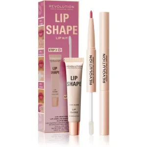 Makeup Revolution Lip Shape Kit kit lèvres teinte Pink Nude 1 pcs