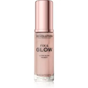 Makeup Revolution Fix & Glow base de teint illuminatrice 25 ml