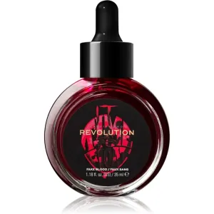 Makeup Revolution X IT Balloon Blood produit multifonctionnel lèvres et visage teinte Fake Blood 35 ml