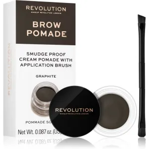 Makeup Revolution Brow Pomade pommade-gel sourcils teinte Graphite 2.5 g