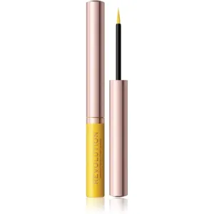 Makeup Revolution Neon Heat eyeliner liquide teinte Lemon Yellow 2,4 ml
