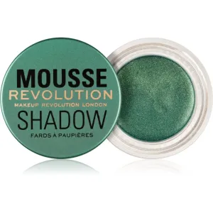 Makeup Revolution Mousse fard à paupières crème teinte Emerald Green 4 g